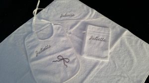 Geboorteset slab kaphanddoek washand Juliette