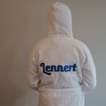 Witte badjas Lennert