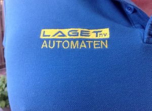 Geborduurde polo Laget Automaten
