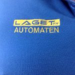 Geborduurde polo Laget Automaten