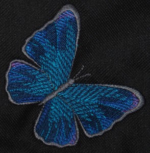 Blauwe vlinder