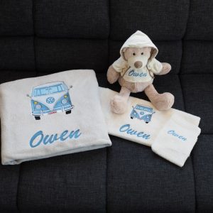 Set Volkwagenbusje voor kleine Owen