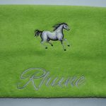 Douchelaken met paard - Rhune