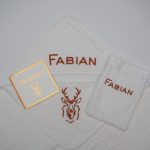 Geboorteset Fabian met hertenkop